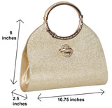 Adisa Women'S Clutch (Gold),Gold,,B06XP3B3ZN