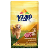 Nature's Recipe Mature Lamb & Brown Rice Recipe Dry Dog Food, 4 lb. Bag
