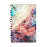 ESCAPER Sparkle Color Diary (A5 Size 8.5 x 5.5 Inches 160 Pages Ruled), Spiral Notebook, Notepad for Writing Notes