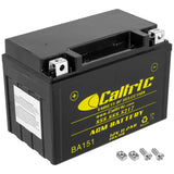 Caltric Agm Battery Compatible with Honda Vt1100C2 Vt-1100C2 Vt1100T Shadow Ace 1100 1995-2001