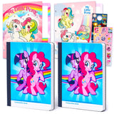 My Little Pony School Supplies Bundle 2 Notebooks and 2 Folders for Girls