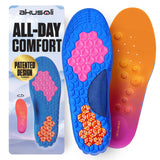 Akusoli Shoe Inserts for Women Insoles Men S/M - Cushioned Foam Insoles for Standing All Day with Arch Support - Lightweight Sho