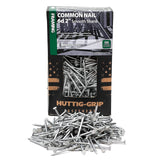 Huttig-Grip 2 inches Framing Common Nail 6d Size, Outdoor Galvanized Finish, 5 lb Pack of 835 Nails