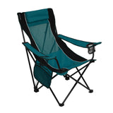 Kijaro Sling Folding Camping Chair - Enjoy The Outdoors in This Outdoor Chair with a Built-in Cup Holders and Side Organizer OR