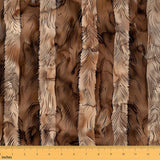Feelyou Fur Fabric by The Yard Kids 2 Yard Cow Fur Print Upholstery Fabric for Chairs Western Farm Animal Skin Waterproof Outdoo