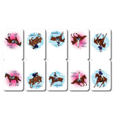 woopme Set of 5 Magnetic Equestrian Bookmark for Book Lovers Readers Students Gift Magnetic Page Clips Folding
