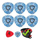 kCarpoly 6-Pack Spin mop Refill-New