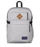 JanSport Main Campus Backpack - Travel or Work Backpack with 15-Inch Laptop Sleeve and Dual Water Bottle Pockets, Grounded Grey