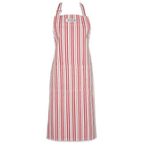 DII Kitchen Collection, Gourmet Chef, Apron, Striped Tomato