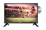 Norcent 24 Inch 720P LED HD Backlight Flat DVD combo TV, VgA USB HDMI Digital TV Tuner cable, Build-in DVD Player Dual channel 3