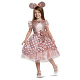 Rose Gold Minnie Deluxe Child Girl Costume