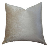Plutus Brands Plutus Camp Evergreen Handmade Throw Pillow, 24 X 24, Taupe/Brown