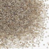 Light Grey 2mm Seed Beads for Jewelry Making 200 Grams About 9800pcs,12/0 Glass Craft for Making Earrings, Bracelets, Pendants,