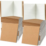Thenshop 100 Pack Mini Notebooks Bulk 4 x 4 Inch, Blank, Lined