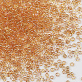 Bulk 3mm Brown Seed Beads for Jewelry Making 110 Grams About 3200pcs,8/0 Glass Craft Beads for Making Earrings, Bracelets, Penda