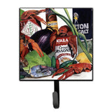 Caroline'S Treasures 8131Sh4 Louisiana Spices Leash Holder Or Key Hook, Small, Multicolor