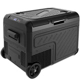 EUHOMY 12 Volt Refrigerator, 39QT Dual Zone Car Refrigerator, Electric Cooler 12/24V DC & 100-240V AC, Car Fridge -4?~68?, Porta