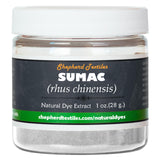 Shepherd Textiles Sumac Extract Natural Dye & Tannin, 1 oz.