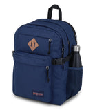 Jansport Main Campus Backpack - Travel, Or Work Bag W 15-Inch Laptop Sleeve And Dual Water Bottle Pockets, Navy