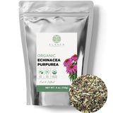 Organic Echinacea Purpurea 4 oz. (113g), USDA Certified Dried Echinacea Tea, Premium Quality Herb, Purple Coneflower, Cut & Sift