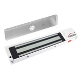 Visionis VS-VISML600LED-WH Indoor 600lbs White Electromagnetic Lock with LED Sensor for Door Access Control