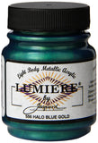 Jacquard Products Lumiere Acrylic, 2.25 Ounce (Pack of 1), Blue Gold, 2 Fl Oz