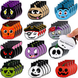 Sinmoe 48 Pcs Halloween Mini Note Pads Bulk Spooky Pumpkin 12 Designs