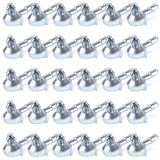 30pcs Shelf Support Pegs Replacement Accessories, Zinc Alloy Bookshelf Pegs for Shelves Shelf Support Holders Pin Compatible wit