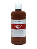 Handy Art 101085 Student Acrylic Paint 16 ounce, Burnt Sienna