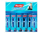 GM Pens Rorito Maxtron Gel Gel Pen (Pack Of 6)|Blue