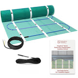 WarmlyYours Radiant Floor Heating System 3 x 6 ft. - Electric Heated Floor Mat Provides Fast, Even Radiant Heat - Ideal In Floor