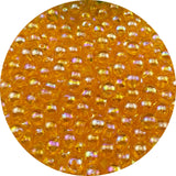 Jmassyang 2000 Pieces 4mm Glossy Acrylic Round Beads AB Color Spacer Bubble Bead Plastic Crafts Bead for DIY Necklaces Bracelets