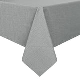 Romanstile 100% Waterproof PVC Tablecloth, Square Oil Spill Proof Stain Resistant Vinyl Table Cloth, Wipe Clean Plastic Table Co