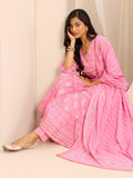 Libas Women'S Cotton Kurta Sets (400680_Pink_2Xl)
