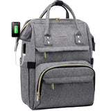 LOVEVOOK College Laptop Backpack, 15.6 Inch Travel Backpack for College, Waterproof Work Backpack Woman for Teacher Nurse Anti-t