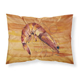 Caroline'S Treasures 8140Pillowcase Shrimp Moisture Wicking Fabric Standard Pillowcase, Large, Multicolor