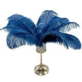 Happy Feather 16-18 inch Ostrich Feathers Craft for Wedding Party Centerpieces Home Decoration DIY Craft Pack of 10-Turquoise