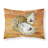 Caroline'S Treasures 8142Pillowcase Oyster Moisture Wicking Fabric Standard Pillowcase, Large, Multicolor