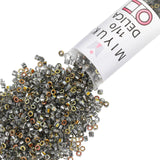 Miyuki Delica Seed Beads - Size 11/0 (1.6 mm), DB2201, Crystal Marea VM, 7.2 g, Approx. 1440 Beads, Made in Japan
