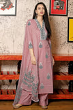 Anni Designer Women'S Rayon Viscose Floral Regular Kurta With Pant & Dupatta (Belagavi Mustard_Purple_Xxxx-Large),Purple,4XL,,,
