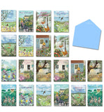 Leanin' Tree, The English Countryside, Blank Cards and Envelopes, Greeting Cards Assortment Box, Assorted Cards, Box of Cards (2