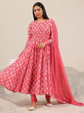 Libas Women'S Cotton Kurta Set (400502_Peach_Xxl)