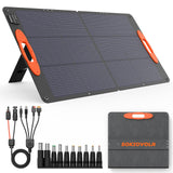 SOKIOVOLA N-Type 16BB 100W Portable Solar Panel 18V ETFE Portable Foldable Solar Charger NextGen 25% High Conversion Folding Sol