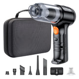 SEALIGHT Mini Car Vacuum Wireless, High Power Suction and Air Duster, Lightweight and Compact Handheld Vacuum, Portable Vacuum C