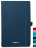 Doodle Personalized A5 Executive Pu Leather Notebook Diary For Men Women | Corporate Diary With Elastic Band, Ribbon Bookmark &