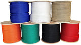 SGT KNOTS Twisted MFP - Lightweight Multifiliment Rope for Decoration Projects, Construction Site Uses (1/4 x 600ft, Orange)