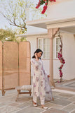 Fabnex Kurta Set For Women | Women Kurta | Women Kurta Sets Kurtis | Women Kurta Pant Set | Women Kurta Pant Set With Dupatta Women Kurti Set With Pant And Dupatta (K-104-White-S)