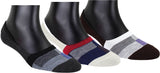 Pinkit Unisex 3 Pairs Grey And Brown Cotton No Show Loafer Socks With Silicon Gel