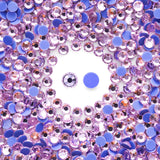 Meibite Hotfix Rhinestones Bulk, 1500PCS Pink Hot Fix Rhinestones for Clothes DIY Decoration Crafts, Pink, SS20, 4.6-4.8mm