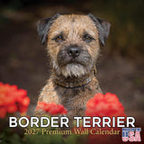 Border Terrier Calendar 2027 - 16 Month Dog Wall Calendar, Monthly Planner, Large Writing Blocks, Thick No Bleed Paper, Made in